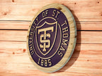 University of St. Thomas Hand-Painted Wood Shield – College Wall Decor