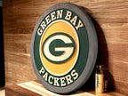 Green Bay Packers Handcrafted Wood Sign – NFL Wall Decor