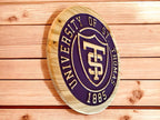 University of St. Thomas Hand-Painted Wood Shield – College Wall Decor