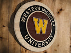 Western Michigan Broncos Wood Sign – WMU Handcrafted Wall Decor