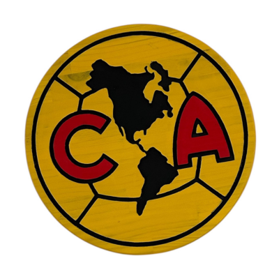 Club América Handcrafted Wood Sign – Liga MX Soccer Wall Decor