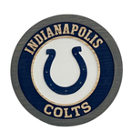 Indianapolis Colts Handcrafted Wood Sign – NFL Garage Decor