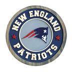 New England Patriots Handcrafted Wood Sign – NFL Fan Cave
