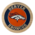 Denver Broncos Handcrafted Wood Sign – NFL Man Cave Decor