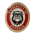 UGA Bulldogs Hand-Carved Wood Sign – University of Georgia Decor