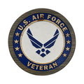 U.S. Air Force Veteran Wooden Wall Sign – Handcrafted Military Decor | Veteran Gift | Made in USA