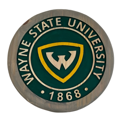 Wayne State University Graduation Wood Sign – Alumni Gift
