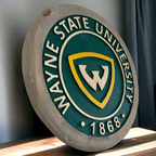 Wayne State University Graduation Wood Sign – Alumni Gift