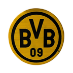 Borussia Dortmund Handcrafted Wood Sign – BVB Soccer Wall Decor