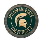 Michigan State Spartans Hand-Painted Wood Sign – MSU Wall Decor