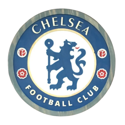 Chelsea FC Handcrafted Wood Sign – Football Fan Gift