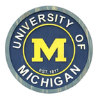 University of Michigan Wolverines Wood Sign – Handcrafted Wall Decor