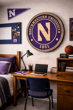 Northwestern University Wildcats Wood Sign – Handcrafted Decor