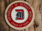 University of Detroit Mercy Personalized Wood Sign – Alumni Decor