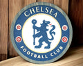 Chelsea FC Wood Sign | Handcrafted Soccer Wall Art | 15, 18, 24 | Ready to Hang | Motor City Design Shop