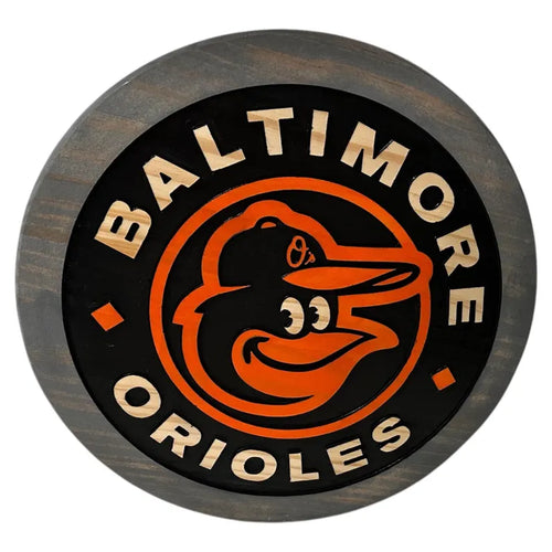 Baltimore Baseball wood carved Signs