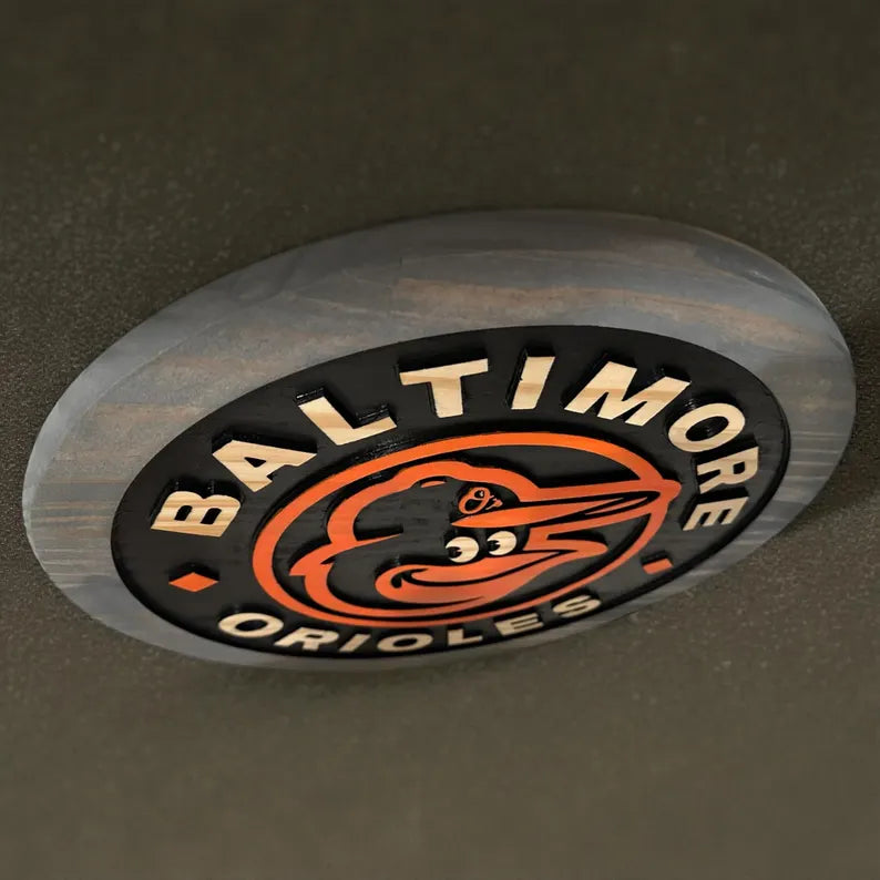 Baltimore Baseball wood carved Signs