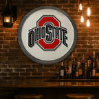 Ohio Carved Wooden Wall Sign – Game Room & Man Cave Decor