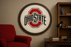Ohio Carved Wooden Wall Sign – Game Room & Man Cave Decor