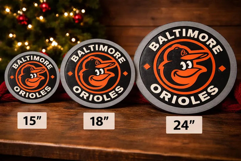 Baltimore Baseball wood carved Signs