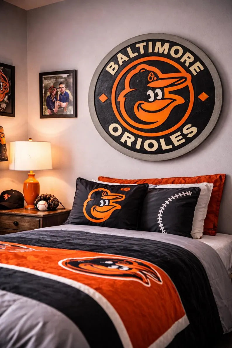 Baltimore Baseball wood carved Signs