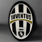 Juventus FC Wooden Sign – Soccer Man Cave Decor