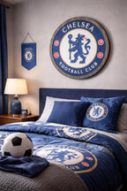 Chelsea FC Handcrafted Wood Sign – Football Fan Gift