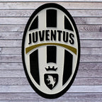 Juventus FC Wooden Sign – Soccer Man Cave Decor