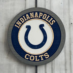 Indianapolis Colts Handcrafted Wood Sign – NFL Garage Decor