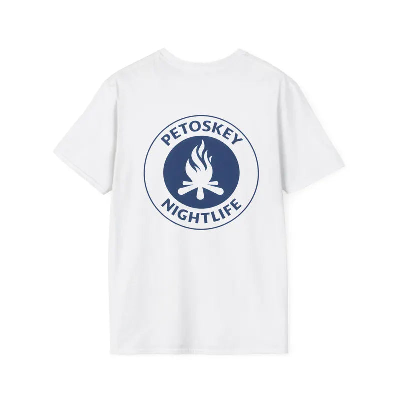 Petoskey Nightlife T-Shirt – Michigan Bonfire Graphic Tee