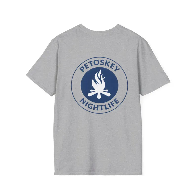 Petoskey Nightlife T-Shirt – Michigan Bonfire Graphic Tee