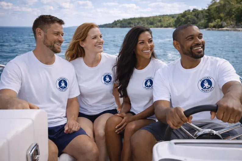 Petoskey Nightlife T-Shirt – Michigan Bonfire Graphic Tee