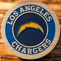 Handcrafted Los Angeles Chargers Wood Sign | NFL Man Cave Decor