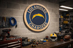 LA Chargers Handcrafted Wood Sign – NFL Man Cave Decor