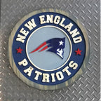 New England Patriots Handcrafted Wood Sign – NFL Fan Cave