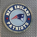Handcrafted New England Patriots Wooden Wall Sign | NFL Fan Cave Decor