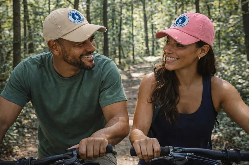 Michigan Nightlife Distressed Dad Hat – Lake Michigan Campfire Cap