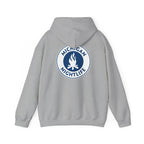 Michigan Nightlife logo Hoodie | Campfire emblem pullover sweatshirt