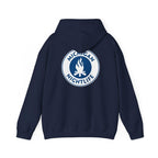 Michigan Nightlife logo Hoodie | Campfire emblem pullover sweatshirt