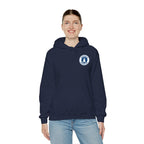 Michigan Nightlife logo Hoodie | Campfire emblem pullover sweatshirt