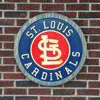 St. Louis Cardinals Wood Sign – Hand-Carved Solid Wood Wall Art