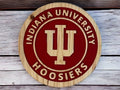 Indiana University Hoosiers Wood Sign – Handcrafted Wall Decor