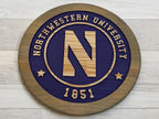 Northwestern University Wildcats Wood Sign – Handcrafted Decor