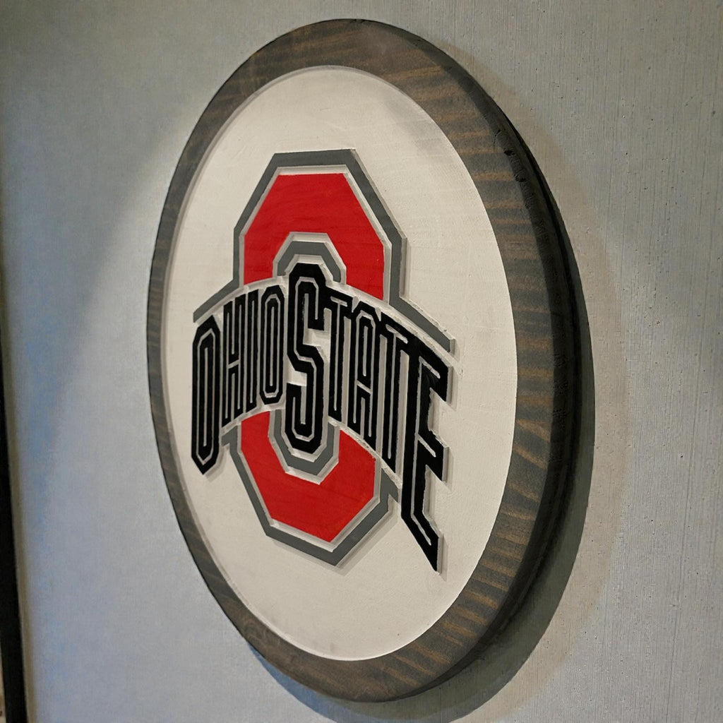 Ohio State Buckeyes side view
