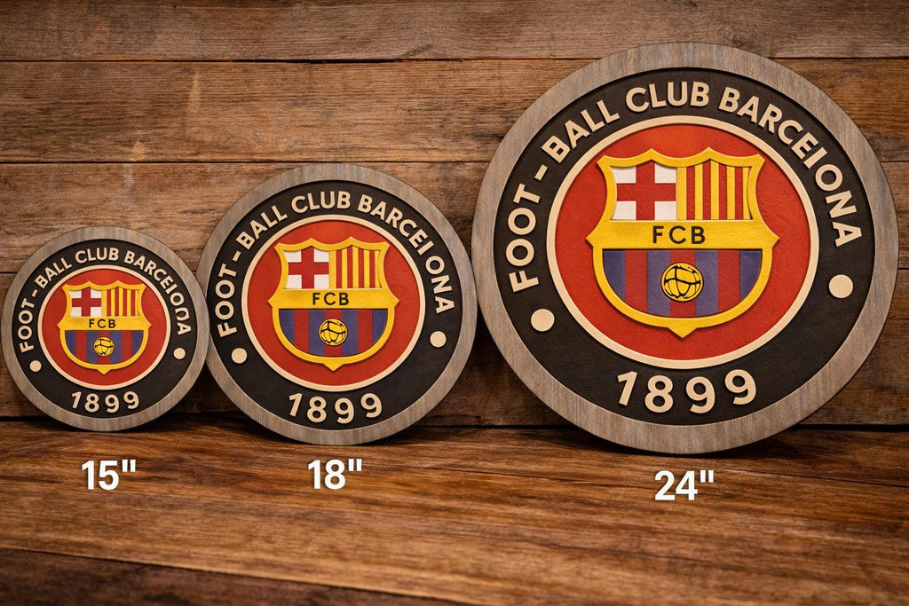 Barcelona FC mounted
