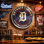 Detroit Tigers wood sign main