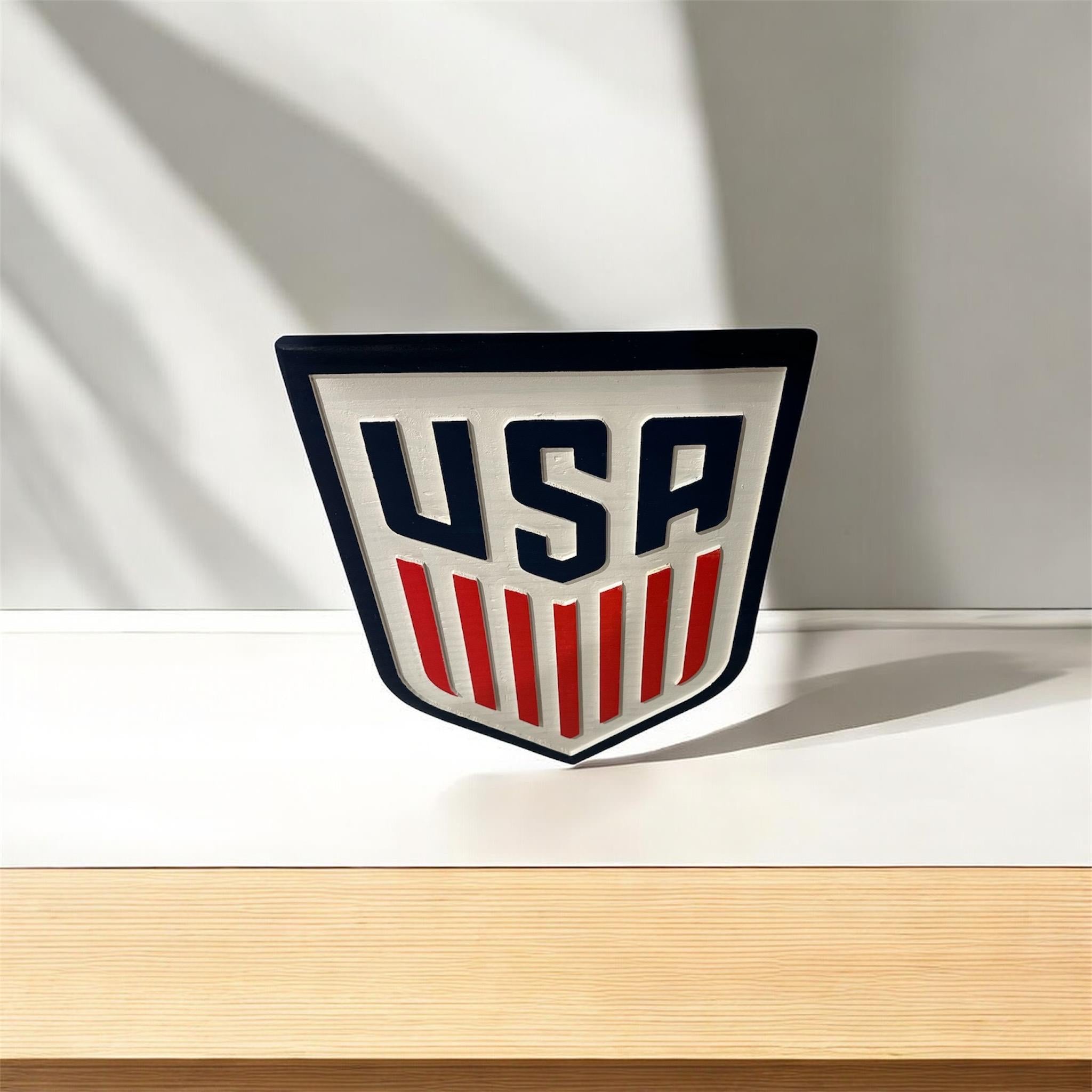 USA Soccer Shield detail