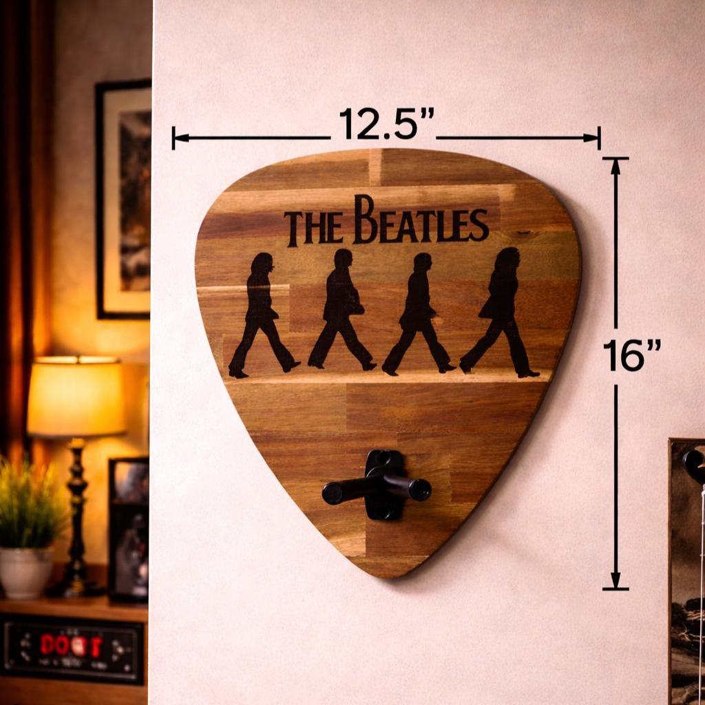 Beatles Abbey Road Guitar Hanger detail