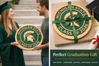 MSU Grad close up