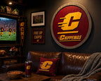 CMU Chippewas angle